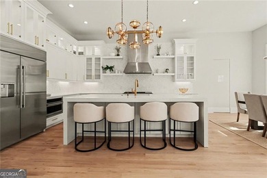 Set on a private 2.3-acre creek-lined homesite in the on Echelon Golf Club in Georgia - for sale on GolfHomes.com, golf home, golf lot