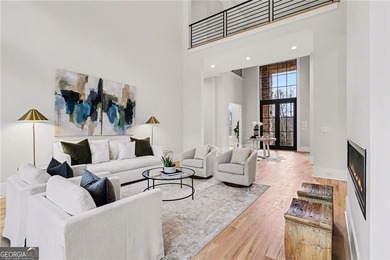 Set on a private 2.3-acre creek-lined homesite in the on Echelon Golf Club in Georgia - for sale on GolfHomes.com, golf home, golf lot