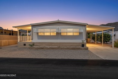 Welcome home to this charming home surrounded by majestic on Tucson Estates Golf Course in Arizona - for sale on GolfHomes.com, golf home, golf lot