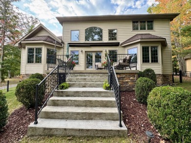 Elegant two-story home perfectly positioned on the #4 hole of on Glade Springs Resort Golf Course in West Virginia - for sale on GolfHomes.com, golf home, golf lot