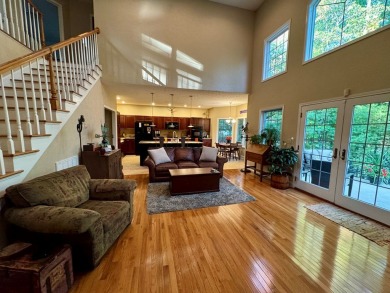Elegant two-story home perfectly positioned on the #4 hole of on Glade Springs Resort Golf Course in West Virginia - for sale on GolfHomes.com, golf home, golf lot