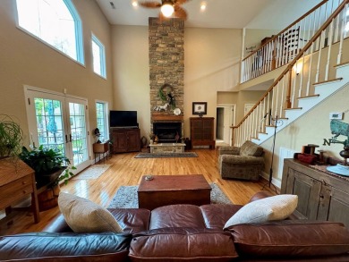 Elegant two-story home perfectly positioned on the #4 hole of on Glade Springs Resort Golf Course in West Virginia - for sale on GolfHomes.com, golf home, golf lot