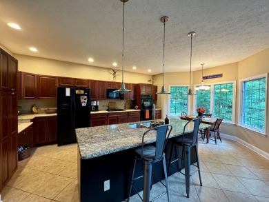 Elegant two-story home perfectly positioned on the #4 hole of on Glade Springs Resort Golf Course in West Virginia - for sale on GolfHomes.com, golf home, golf lot