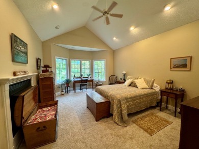 Elegant two-story home perfectly positioned on the #4 hole of on Glade Springs Resort Golf Course in West Virginia - for sale on GolfHomes.com, golf home, golf lot