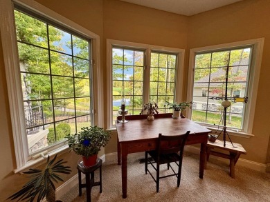 Elegant two-story home perfectly positioned on the #4 hole of on Glade Springs Resort Golf Course in West Virginia - for sale on GolfHomes.com, golf home, golf lot