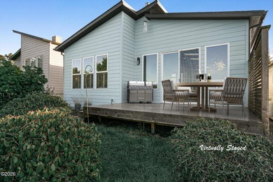 Experience coastal elegance in this beautifully crafted on Crestview Hills Golf Course in Oregon - for sale on GolfHomes.com, golf home, golf lot