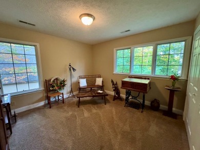 Elegant two-story home perfectly positioned on the #4 hole of on Glade Springs Resort Golf Course in West Virginia - for sale on GolfHomes.com, golf home, golf lot
