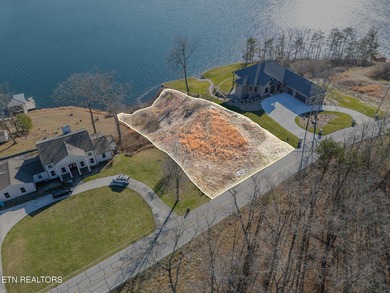 Exceptional flat, build-ready lakefront lot offering on River Run Golf Club in Tennessee - for sale on GolfHomes.com, golf home, golf lot