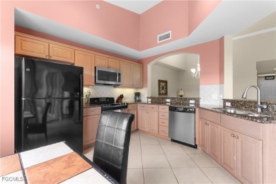 Enjoy maintenance-free living in this top-floor corner condo on Pelican Preserve Golf Club in Florida - for sale on GolfHomes.com, golf home, golf lot