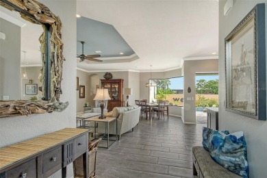 This custom-built island home represents Florida living at its on Lake Venice Golf Club in Florida - for sale on GolfHomes.com, golf home, golf lot