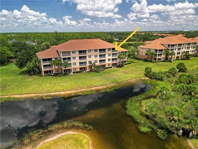 Enjoy maintenance-free living in this top-floor corner condo on Pelican Preserve Golf Club in Florida - for sale on GolfHomes.com, golf home, golf lot