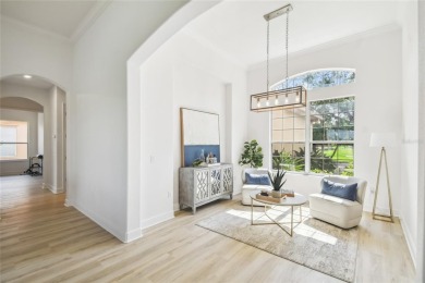 This stunning, fully REMODELED barrel tile roof Verona model on Stonegate Golf Club in Florida - for sale on GolfHomes.com, golf home, golf lot