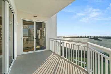 Nestled on the 22nd floor of the prestigious Esperia South at on Bonita Bay West in Florida - for sale on GolfHomes.com, golf home, golf lot