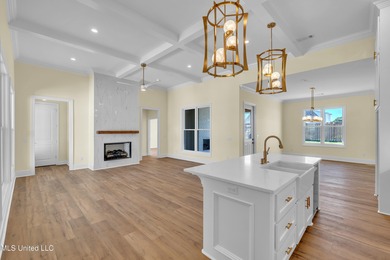 Brand new 5-bed, 3.5-bath home in Lake Caroline, Madison County on Lake Caroline Golf Club in Mississippi - for sale on GolfHomes.com, golf home, golf lot