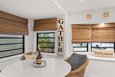 Charming and renovated, this 2-bedroom, 1-bath retreat is on Island Dunes Country Club in Florida - for sale on GolfHomes.com, golf home, golf lot