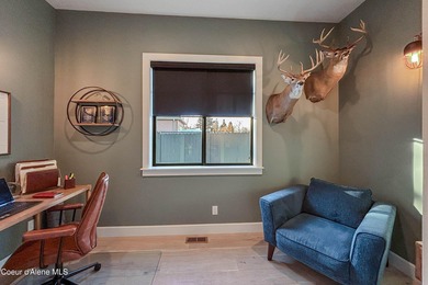 Designed for modern living, this custom craftsman home built in on Hayden Lake Country Club in Idaho - for sale on GolfHomes.com, golf home, golf lot