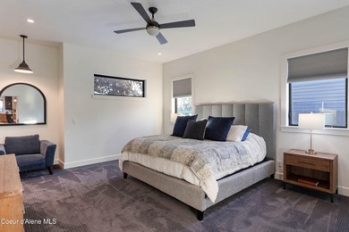 Designed for modern living, this custom craftsman home built in on Hayden Lake Country Club in Idaho - for sale on GolfHomes.com, golf home, golf lot