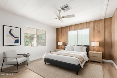 Don't miss this adorable 2-bedroom mobile home in Apache Wells! on Apache Wells Country Club in Arizona - for sale on GolfHomes.com, golf home, golf lot