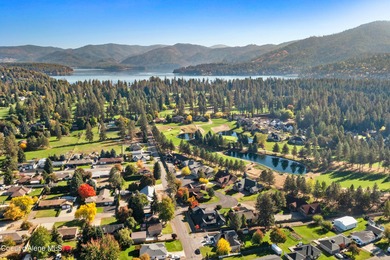 Designed for modern living, this custom craftsman home built in on Hayden Lake Country Club in Idaho - for sale on GolfHomes.com, golf home, golf lot