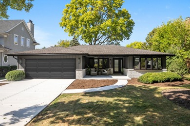 Unbelievable remodeled ranch situated on hole 15 of the Cress on Cress Creek Country Club in Illinois - for sale on GolfHomes.com, golf home, golf lot