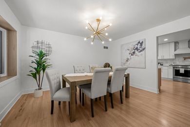 Unbelievable remodeled ranch situated on hole 15 of the Cress on Cress Creek Country Club in Illinois - for sale on GolfHomes.com, golf home, golf lot