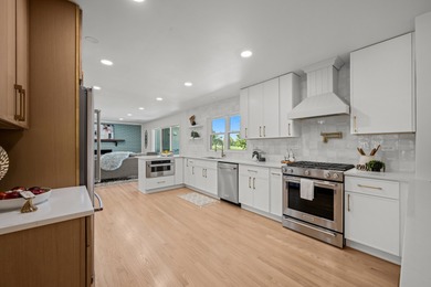 Unbelievable remodeled ranch situated on hole 15 of the Cress on Cress Creek Country Club in Illinois - for sale on GolfHomes.com, golf home, golf lot