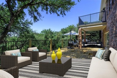 WOW! This home backs to a private creek, a huge deck that will on Eagle Mountain Country Club  in Texas - for sale on GolfHomes.com, golf home, golf lot