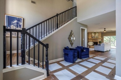 WOW! This home backs to a private creek, a huge deck that will on Eagle Mountain Country Club  in Texas - for sale on GolfHomes.com, golf home, golf lot