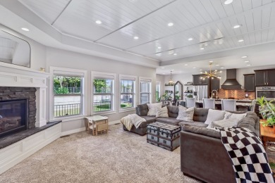 Welcome home to this beautiful 4 bedroom, 3 bath ranch retreat on Toad Valley Public Golf Course in Iowa - for sale on GolfHomes.com, golf home, golf lot