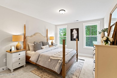 This spacious, new-construction home is situated on a large on Belvedere Country Club in North Carolina - for sale on GolfHomes.com, golf home, golf lot