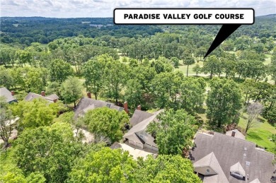 Perfect for those who love the outdoors, this home resides just on Paradise Valley Athletic Club in Arkansas - for sale on GolfHomes.com, golf home, golf lot