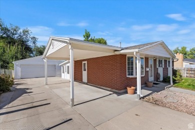 Brick Rambler*Private setting backing golf course with mountain on Schneiters Pebble Brook Golf Course in Utah - for sale on GolfHomes.com, golf home, golf lot