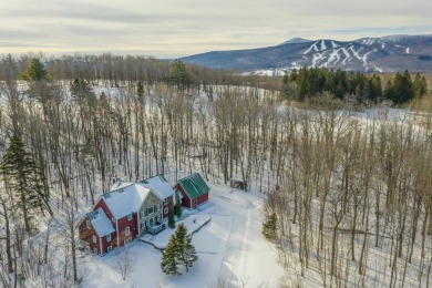 This spectacular Post & Beam home is located just off the 13th on Mount Snow Golf Club in Vermont - for sale on GolfHomes.com, golf home, golf lot