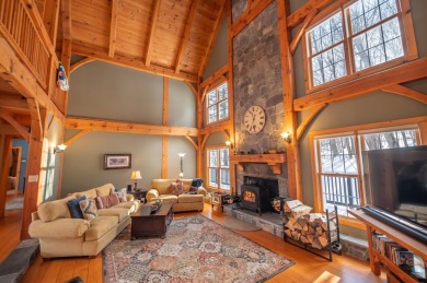 This spectacular Post & Beam home is located just off the 13th on Mount Snow Golf Club in Vermont - for sale on GolfHomes.com, golf home, golf lot