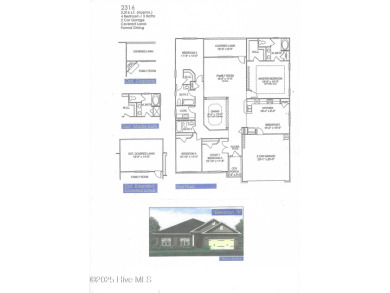 New Construction in Palmetto Creek.  Introducing the 2316 on Lennon Hills Golf Course in North Carolina - for sale on GolfHomes.com, golf home, golf lot