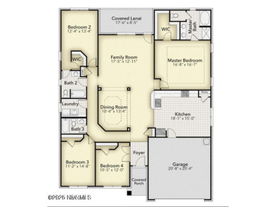 New Construction in Palmetto Creek.  Introducing the 2316 on Lennon Hills Golf Course in North Carolina - for sale on GolfHomes.com, golf home, golf lot