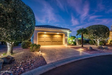 Nestled on a serene cul-de-sac in the prestigious gated on Corte Bella Golf Club in Arizona - for sale on GolfHomes.com, golf home, golf lot