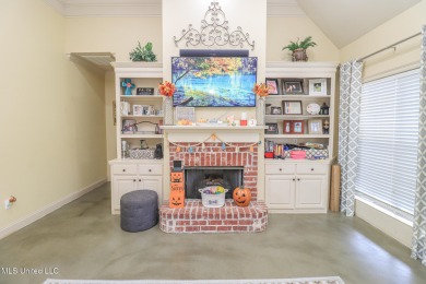 This beautiful 3-bedroom, 2-bathroom split plan home with an on Patrick Farms Golf Club in Mississippi - for sale on GolfHomes.com, golf home, golf lot