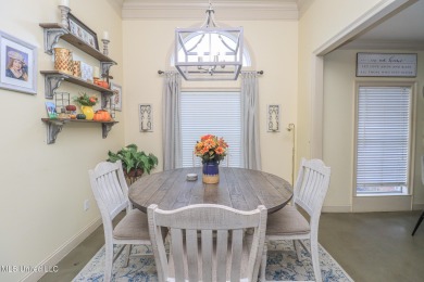This beautiful 3-bedroom, 2-bathroom split plan home with an on Patrick Farms Golf Club in Mississippi - for sale on GolfHomes.com, golf home, golf lot