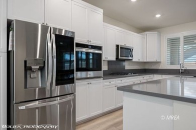 Built in 2023, this contemporary modern home in Montrose on Wolf Creek At Paradise Canyon in Nevada - for sale on GolfHomes.com, golf home, golf lot