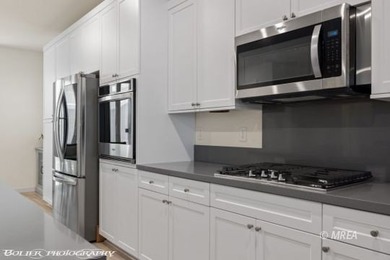 Built in 2023, this contemporary modern home in Montrose on Wolf Creek At Paradise Canyon in Nevada - for sale on GolfHomes.com, golf home, golf lot