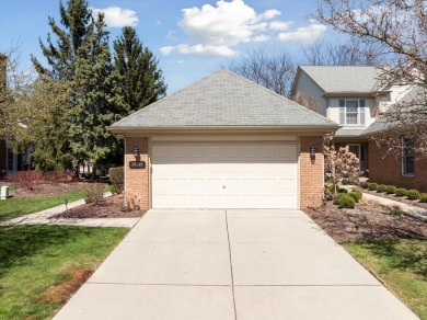 Beautifully remodeled end-unit ranch in Northville's coveted on Bushwood Golf Club in Michigan - for sale on GolfHomes.com, golf home, golf lot