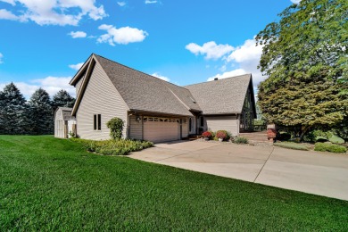 Wake up to sweeping fairway views and end your day poolside at on Briar Leaf Golf Club in Indiana - for sale on GolfHomes.com, golf home, golf lot