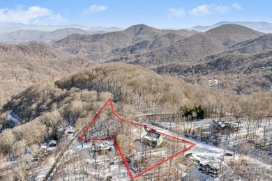Enjoy a direct view of Big Bald Mountain from this spotless on Wolf Laurel Country Club in North Carolina - for sale on GolfHomes.com, golf home, golf lot
