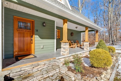 Enjoy a direct view of Big Bald Mountain from this spotless on Wolf Laurel Country Club in North Carolina - for sale on GolfHomes.com, golf home, golf lot