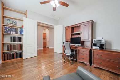 This exceptional energy-efficient 4-bedroom, 3.5-bath home with on Estrella Mountain Ranch Golf Course in Arizona - for sale on GolfHomes.com, golf home, golf lot