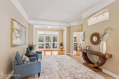 Stunning JA Long custom, all-brick home situated on the 17th on Eagle Harbor Golf Club in Florida - for sale on GolfHomes.com, golf home, golf lot