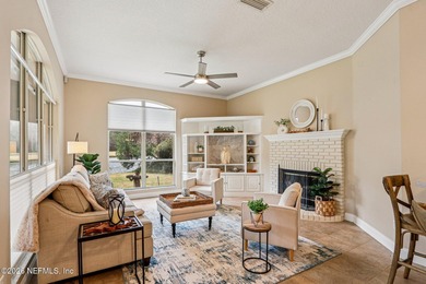 Stunning JA Long custom, all-brick home situated on the 17th on Eagle Harbor Golf Club in Florida - for sale on GolfHomes.com, golf home, golf lot