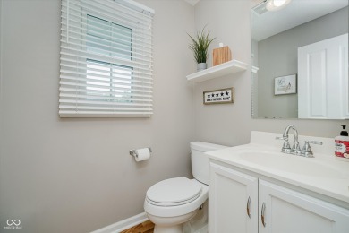 This home's layout is spacious and versatile with 4BD, 2.5BA on Ironwood Golf Club in Indiana - for sale on GolfHomes.com, golf home, golf lot