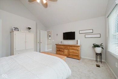 This home's layout is spacious and versatile with 4BD, 2.5BA on Ironwood Golf Club in Indiana - for sale on GolfHomes.com, golf home, golf lot
